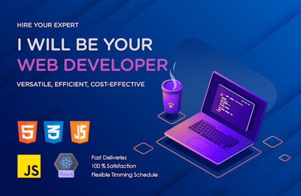 Create professional website design and development services